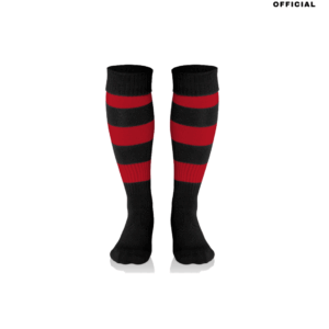 jambiere-cu-dungi-orizontale-rosu-negru